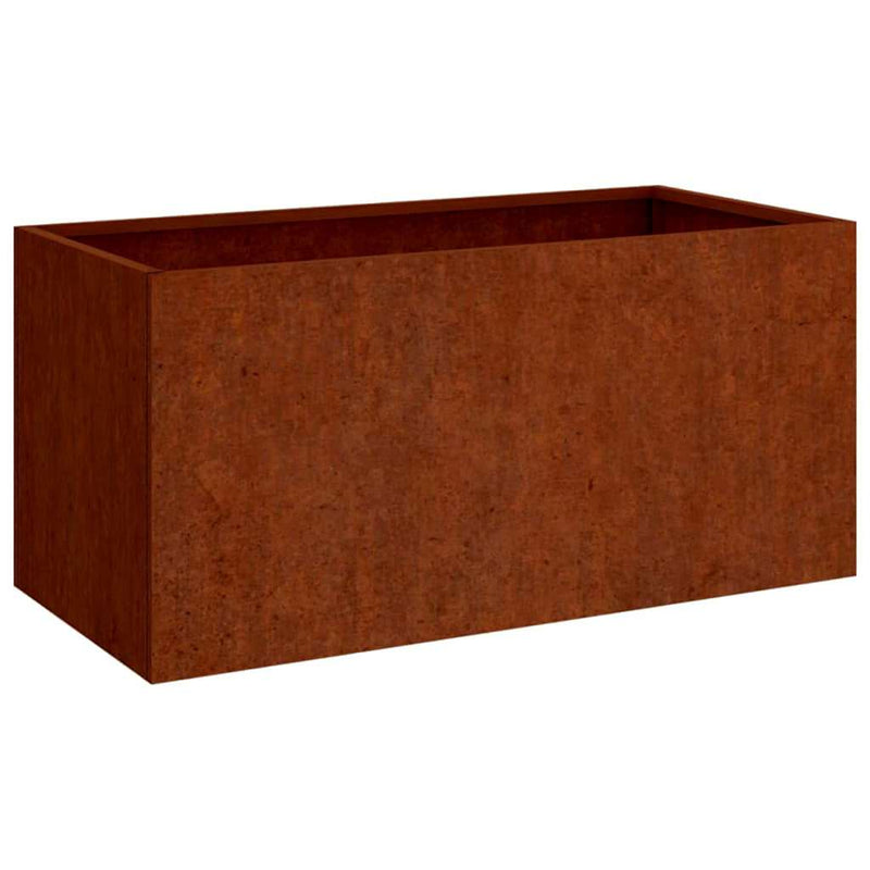 Load image into Gallery viewer, Vidaxl plantenbak 62x30x29 cm cortenstaal
