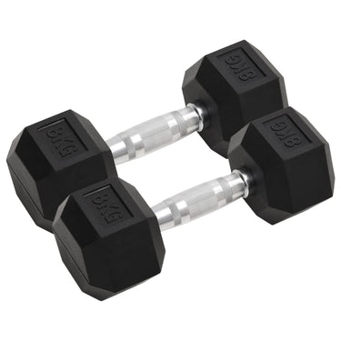 Vidaxl halters 2 st 16 kg totaal gietijzer