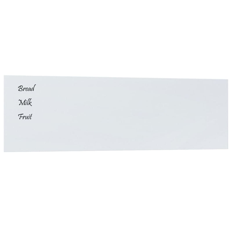 Load image into Gallery viewer, Vidaxl magneetbord voor aan de wand 100x30 cm gehard glas wit
