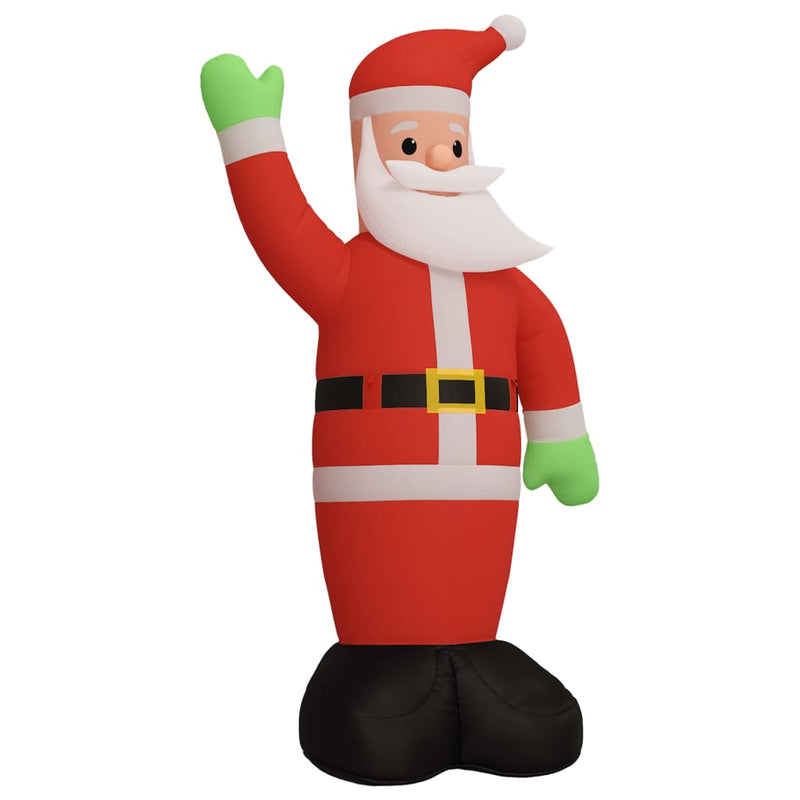 Load image into Gallery viewer, VidaXL Kerstman opblaasbaar met LED's 620 cm
