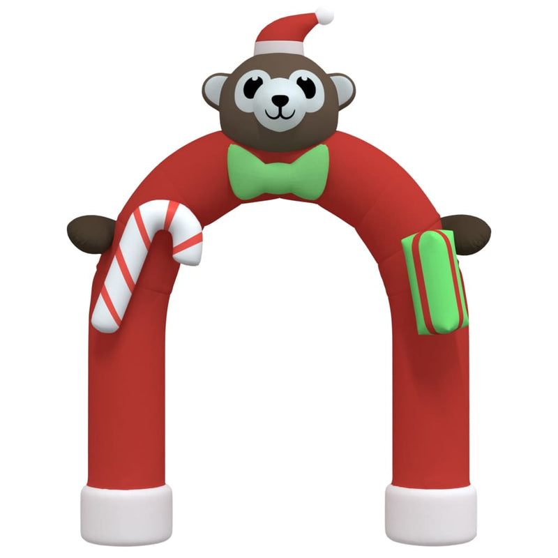 Load image into Gallery viewer, Vidaxl kerstboog opblaasbaar met led's 380 cm
