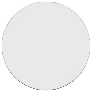 Vidaxl wandspiegel rond ø60 cm zilverkleurig
