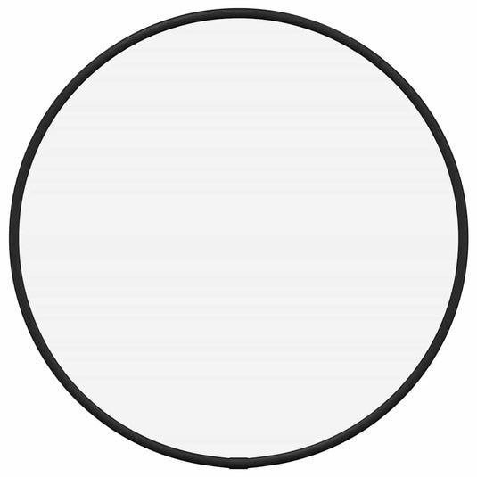 Vidaxl wandspiegel rond ø30 cm zwart