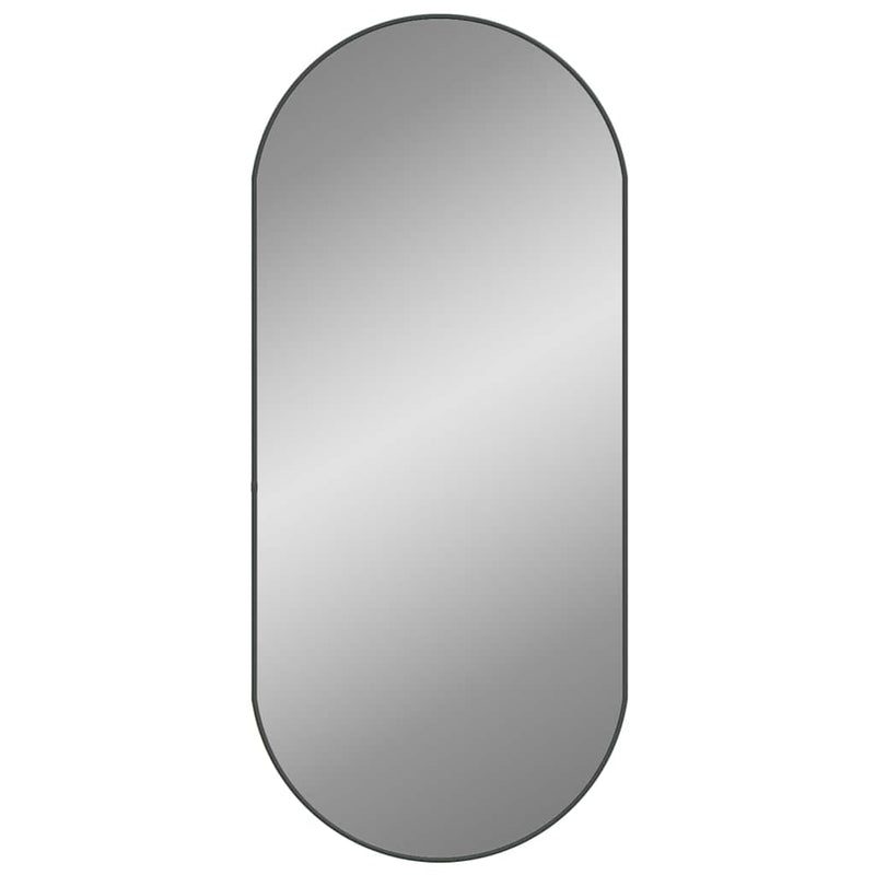 Load image into Gallery viewer, Vidaxl wandspiegel 100x45 cm ovaal zwart
