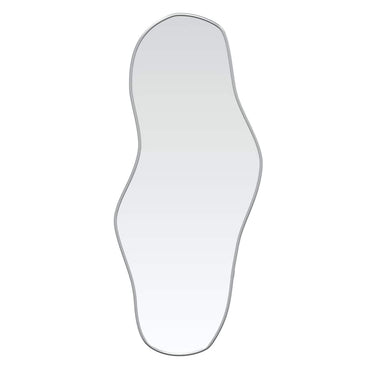 Vidaxl wandspiegel 60x25 cm zilverkleurig