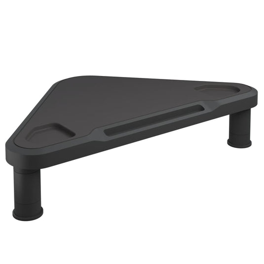 Vidaxl monitorstandaard hoek 49x28x10,5 cm zwart