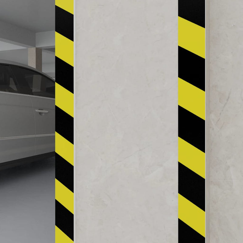 Load image into Gallery viewer, VidaXL Muurbeschermers 6 st 50x10x2 cm EVA-schuim geel en zwart
