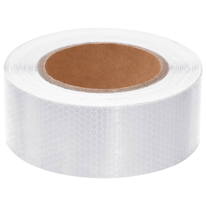 Load image into Gallery viewer, Vidaxl reflecterende tape 5 cm x 20 m pvc wit
