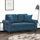 Vidaxl sierkussens 2 st 40x40 cm fluweel blauw