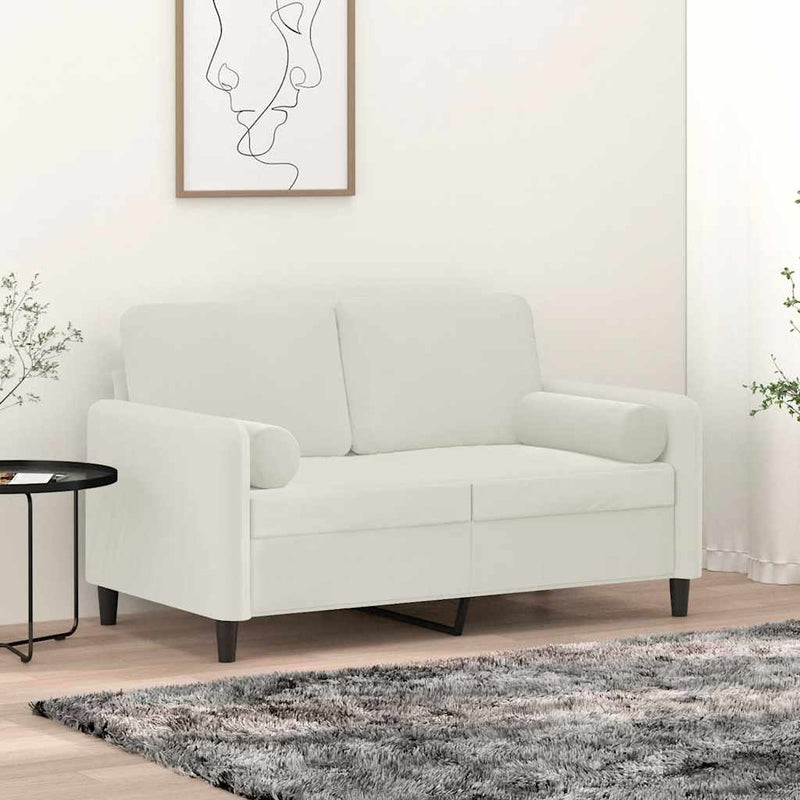 Load image into Gallery viewer, Vidaxl sierkussens 2 st 15x50 cm fluweel crèmekleurig
