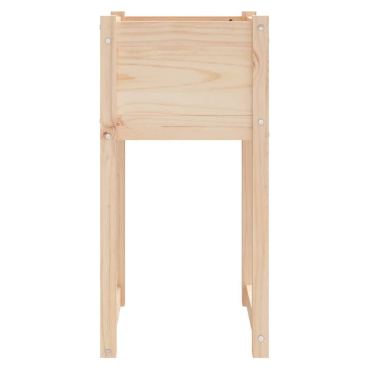 Vidaxl plantenbak 40x40x81 cm massief grenenhout