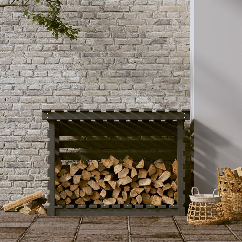 Load image into Gallery viewer, Vidaxl haardhoutrek 108x73x79 cm massief grenenhout grijs
