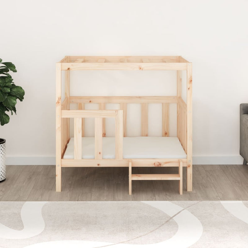 Load image into Gallery viewer, Vidaxl hondenmand 105,5x83,5x100 cm massief grenenhout
