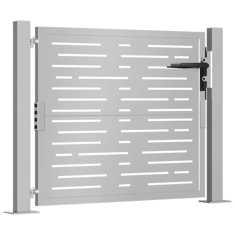 Load image into Gallery viewer, Vidaxl poort vierkant 100x100 cm cortenstaal

