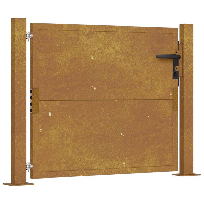 Load image into Gallery viewer, Vidaxl poort 100x75 cm cortenstaal
