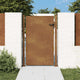 Vidaxl poort 100x150 cm cortenstaal