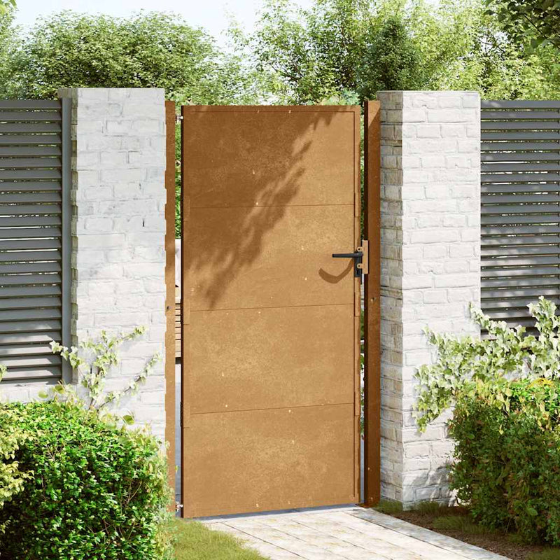 Load image into Gallery viewer, Vidaxl poort 100x175 cm cortenstaal
