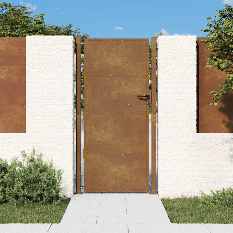 Load image into Gallery viewer, Vidaxl poort 100x200 cm cortenstaal
