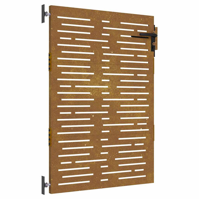 Load image into Gallery viewer, Vidaxl poort 85x125 cm vierkant cortenstaal
