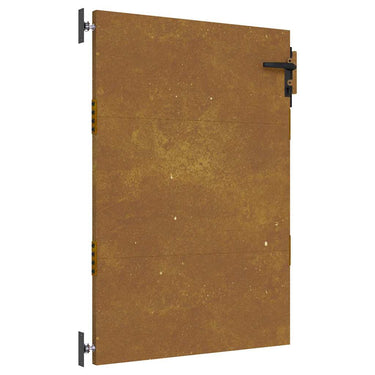 Vidaxl poort 85x125 cm cortenstaal