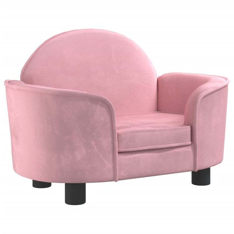 Load image into Gallery viewer, Vidaxl hondenmand 66x40x45 cm fluweel roze

