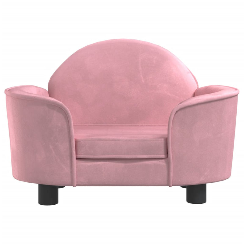 Load image into Gallery viewer, Vidaxl hondenmand 66x40x45 cm fluweel roze
