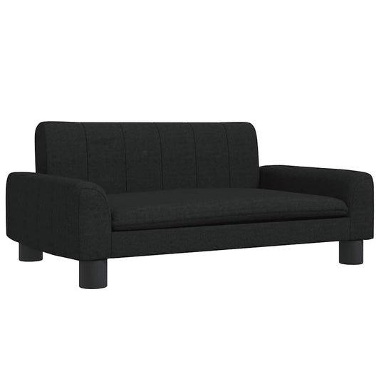 Vidaxl hondenmand 70x45x30 cm stof zwart