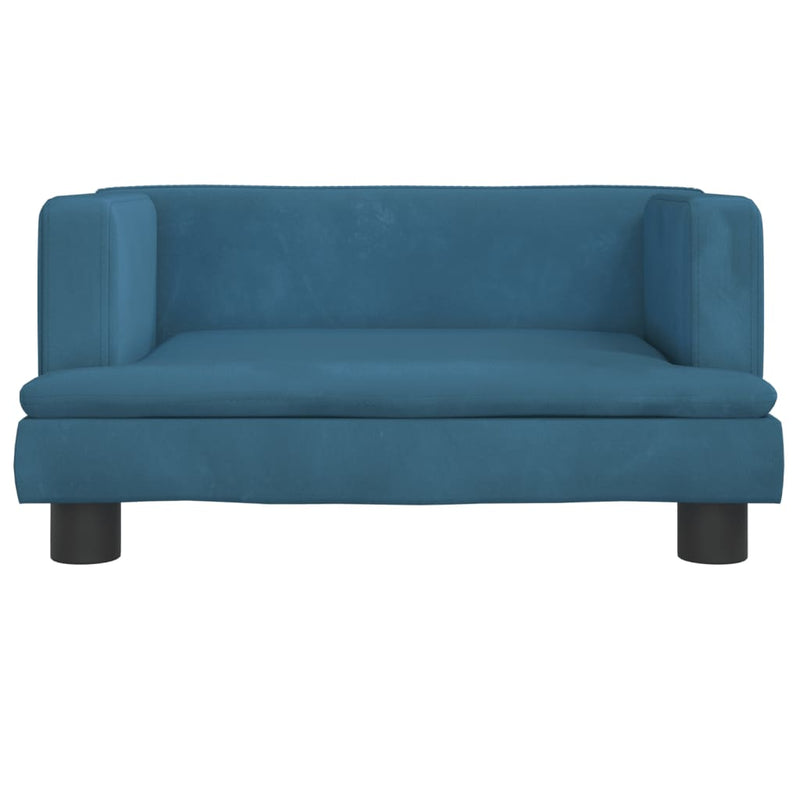 Load image into Gallery viewer, VidaXL Hondenmand 60x40x30 cm fluweel blauw
