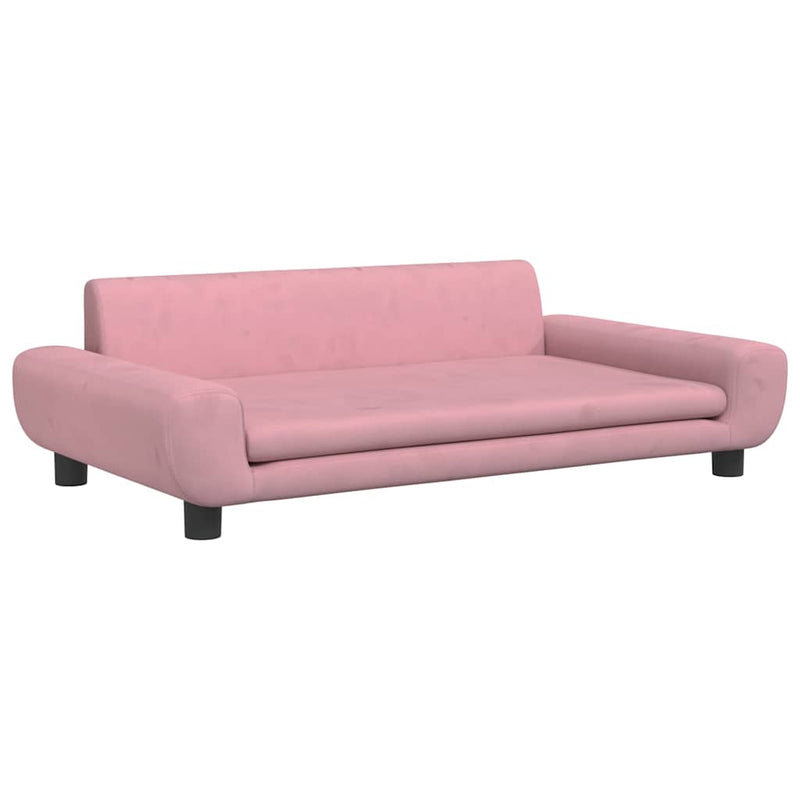 Load image into Gallery viewer, Vidaxl hondenmand 100x54x33 cm fluweel roze
