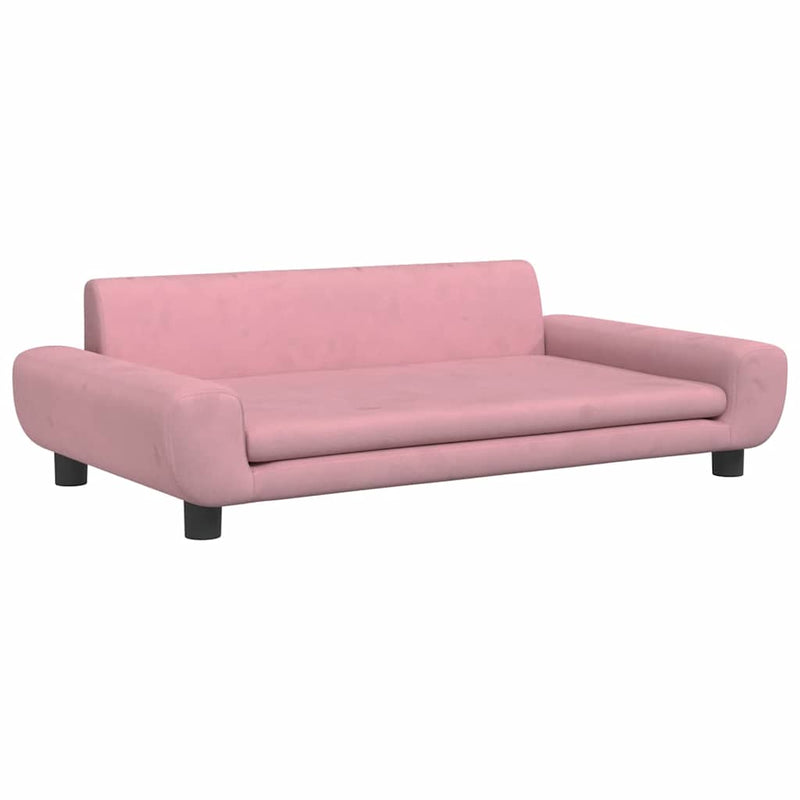 Load image into Gallery viewer, Vidaxl hondenmand 100x54x33 cm fluweel roze
