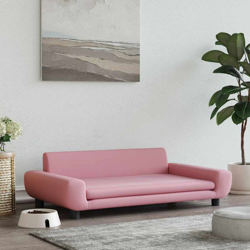 Load image into Gallery viewer, Vidaxl hondenmand 100x54x33 cm fluweel roze

