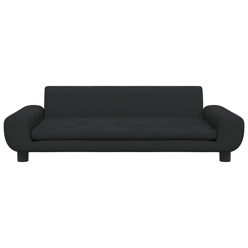 Load image into Gallery viewer, Vidaxl hondenmand 100x54x33 cm fluweel zwart
