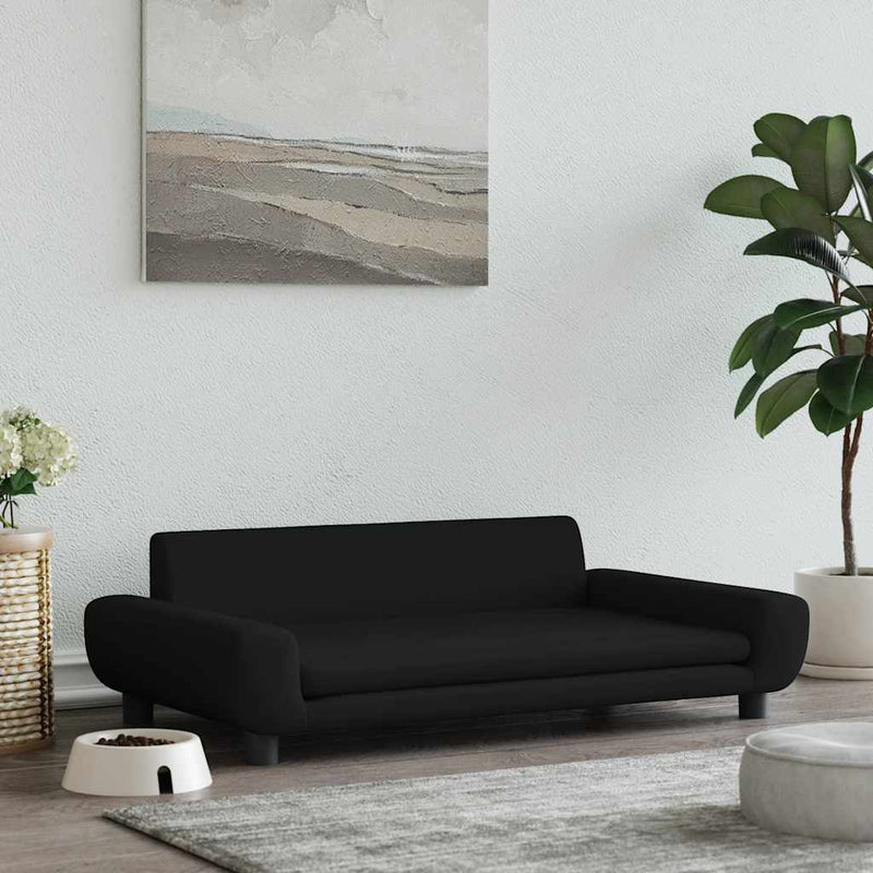 Load image into Gallery viewer, Vidaxl hondenmand 100x54x33 cm fluweel zwart
