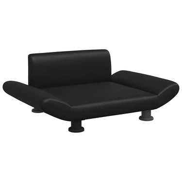 Vidaxl hondenmand 70x45x28 cm kunstleer zwart