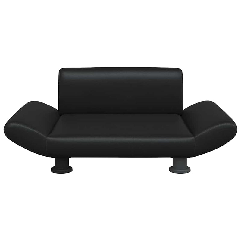 Load image into Gallery viewer, VidaXL Hondenmand 70x45x28 cm kunstleer zwart
