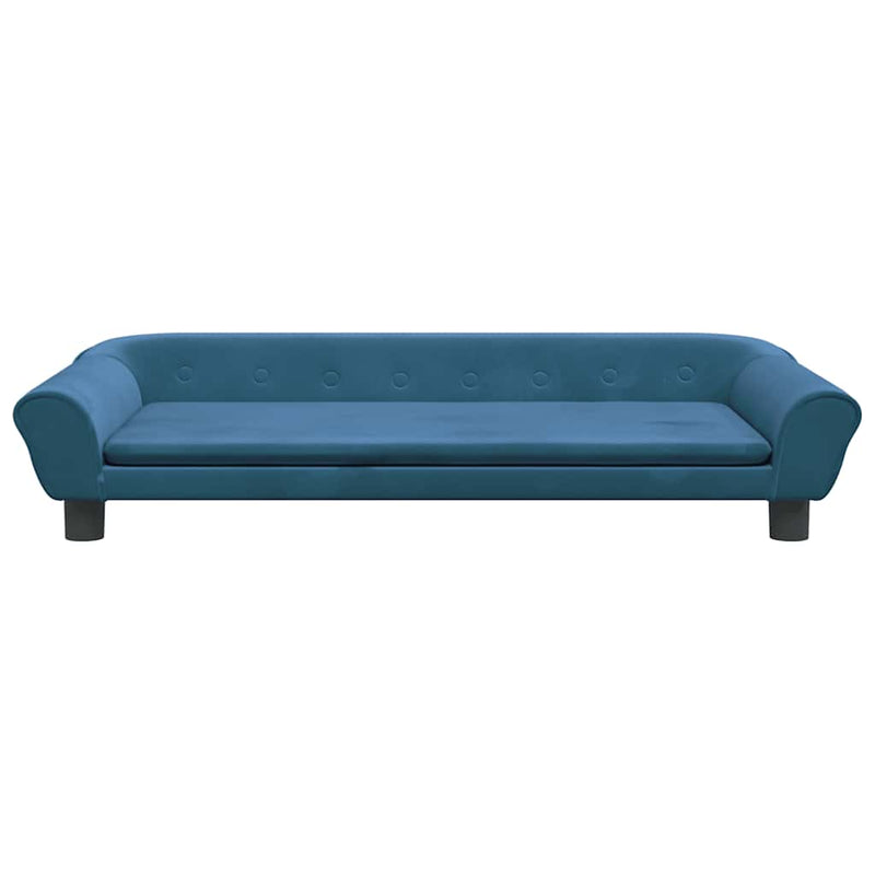 Load image into Gallery viewer, Vidaxl hondenmand 100x50x21 cm fluweel blauw
