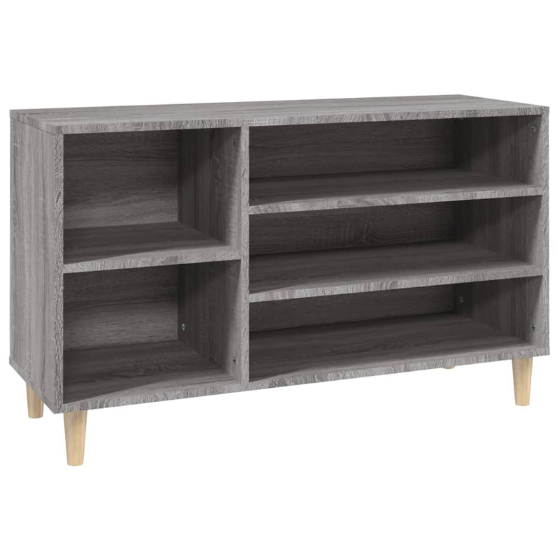 Load image into Gallery viewer, Vidaxl schoenenkast 102x36x60 cm bewerkt hout sonoma grijs
