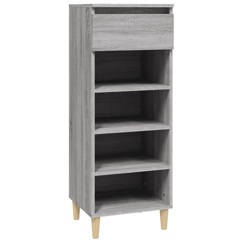 Load image into Gallery viewer, Vidaxl schoenenkast 40x36x105 cm bewerkt hout grijs sonoma
