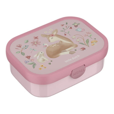 Mepal lunchbox campus little dutch - 750 ml - broodtrommel met vakjes voor kinderen - geschikt voor 4 boterhammen - fairy garden