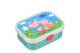 Mepal lunchbox campus - 750 ml - broodtrommel met vakjes voor kinderen - geschikt voor 4 boterhammen - peppa pig