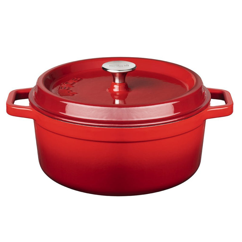 Load image into Gallery viewer, Sola Sola Gietijzeren Braadpan 20 cm Rood Oranje
