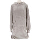Merkloos sans marque hoodie plaid sherry 70x110 cm pumice stone
