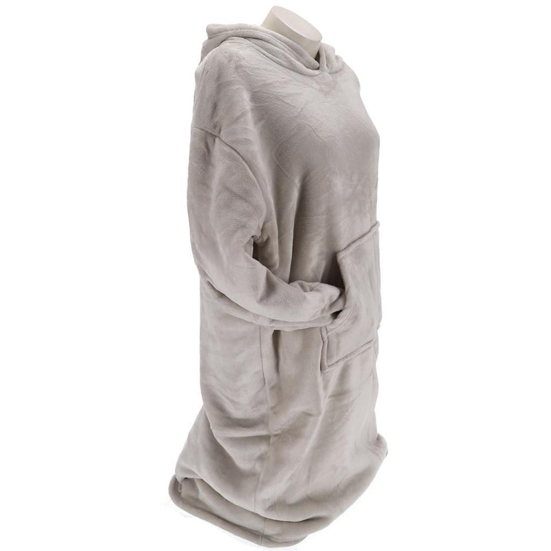 Load image into Gallery viewer, Overige merken hoodie plaid sherry 70x110 cm pumice stone
