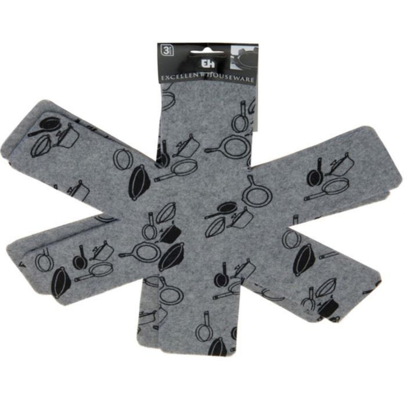 Load image into Gallery viewer, Excellent houseware panbeschermers 38 cm 3 stuks
