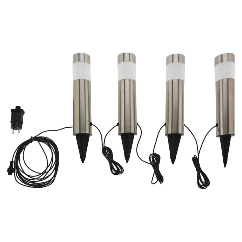 Load image into Gallery viewer, ProGarden ProGarden Tuinlampen 4 st LED 6,3x37,5 cm
