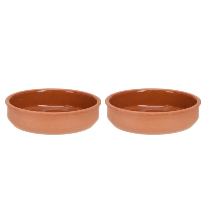 Load image into Gallery viewer, Excellent houseware terracotta tapasschalen 2 stuks
