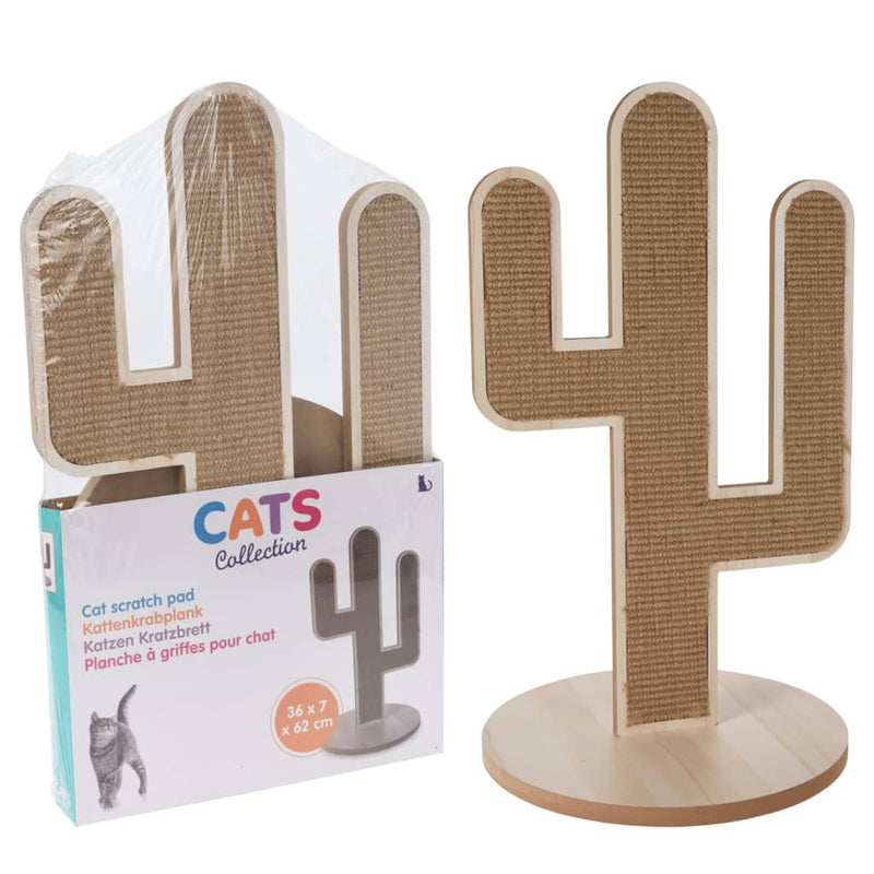 Load image into Gallery viewer, Pets collection kattenkrabpaal cactus 35x34,5x62 cm naturel
