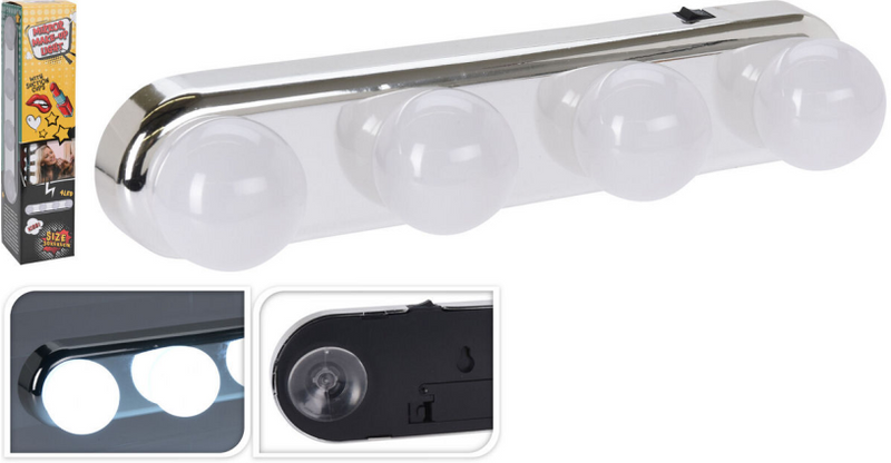 Load image into Gallery viewer, Spiegelverlichting 4 lampjes
