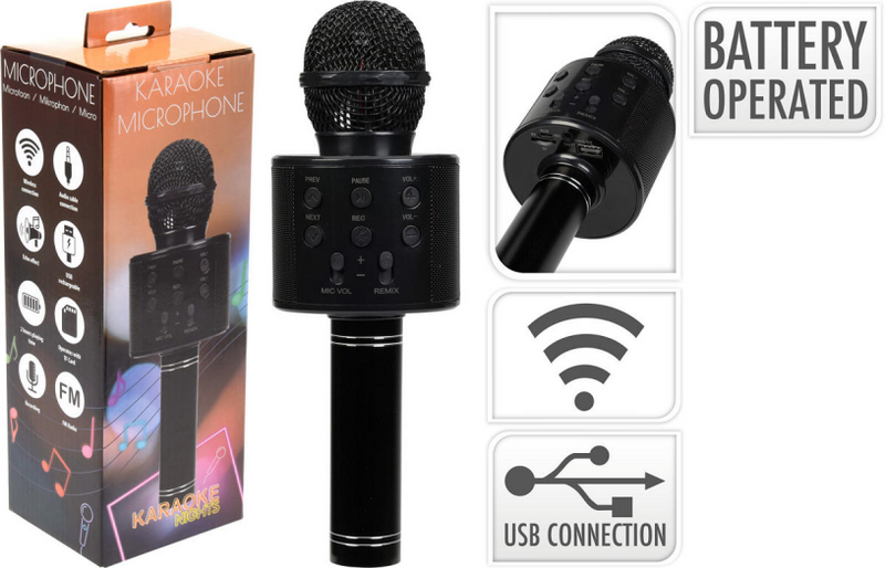 Load image into Gallery viewer, Oplaadbare microfoon met usb aansluiting
