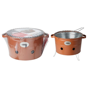 Progarden barbecue emmer met 2 handvatten 34,5 cm matoranje